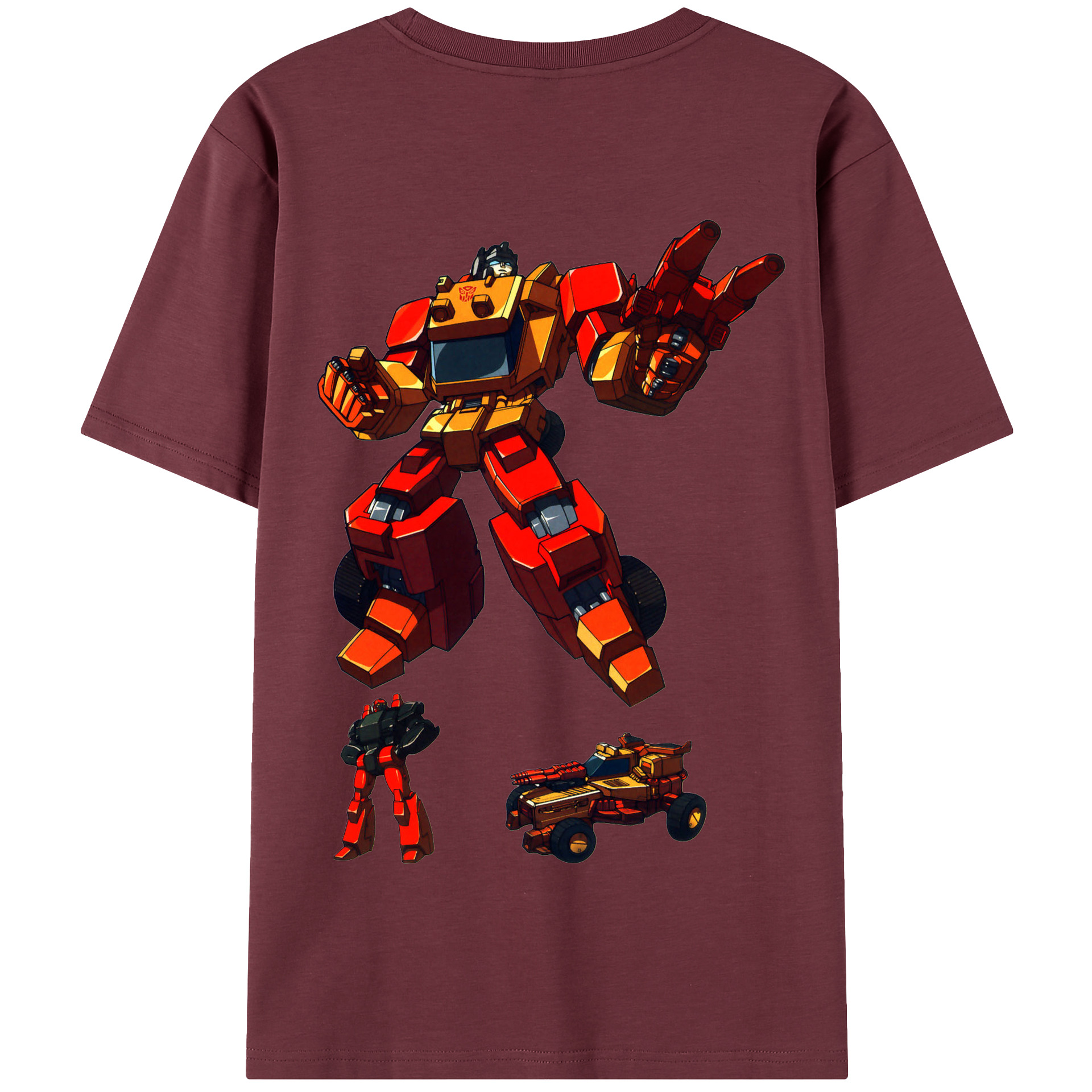 （画像用）  綿100％半袖Tシャツ（背面プリント）